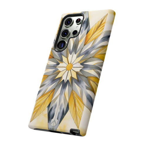 Sunshine Bloom Mosaic - Impact Resistant Phone Case